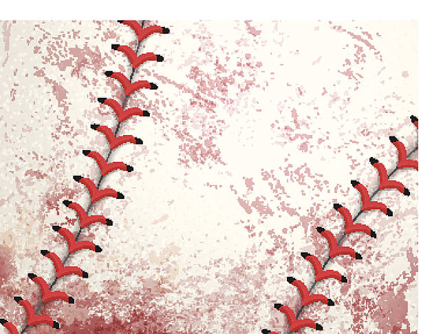 Baseball tło Grunge – artystyczna grafika wektorowa