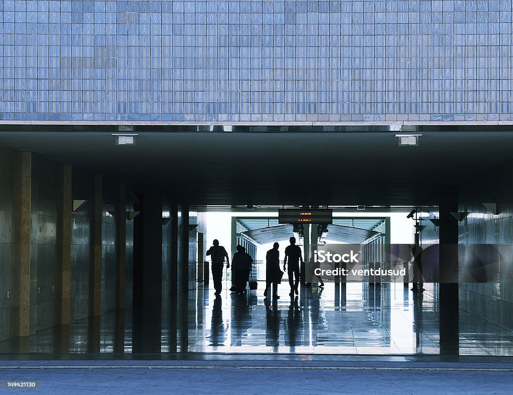 Business passenger walk Business passenger walk at subway station at intentional motion blurred Architecture Stock Photo