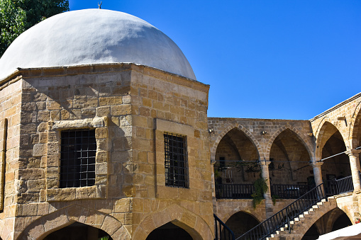 Great Inn-Büyük Han is the largest caravansarai on the island of Cyprus, North Nicosia .It was built by the Ottomans in 1572. There are several courtyard cafes and souvenir shops inside the inn.