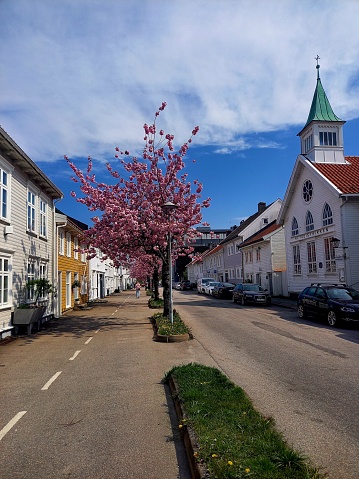 Old town in Kristiansand, Posebyen