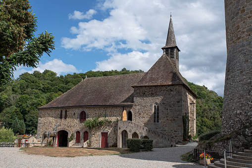 Church in the Cantal region of France