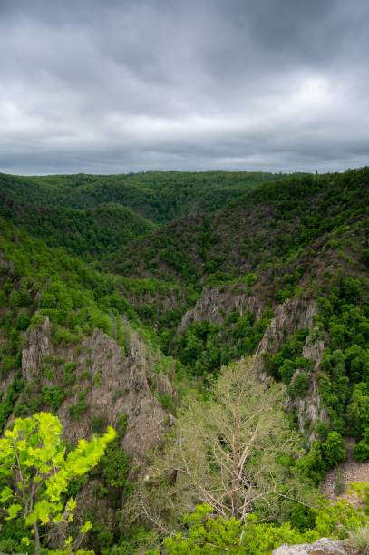istock Scenic view of the Bode Gorge in Germany. 1494219666