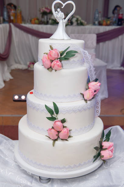 istock wedding cake decorated with flowers 2023 1494240543