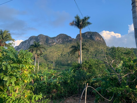 Beautiful early morning view of Vinales in Pinar del Rio