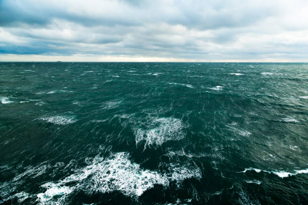 istock A storm in the ocean. Storm waves in the open ocean. 1494260087