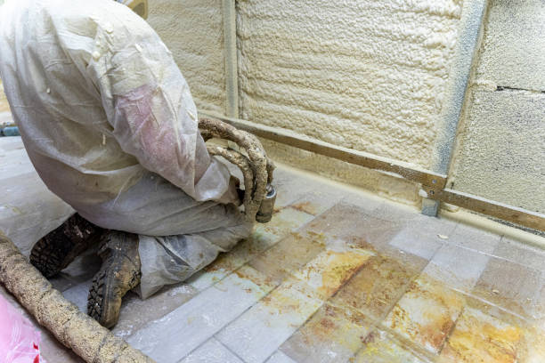 istock worker in a protective suit insulates the walls with polyurethane foam 1494262425