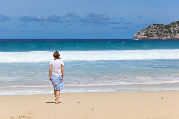 istock woman on tropical beach 149426584