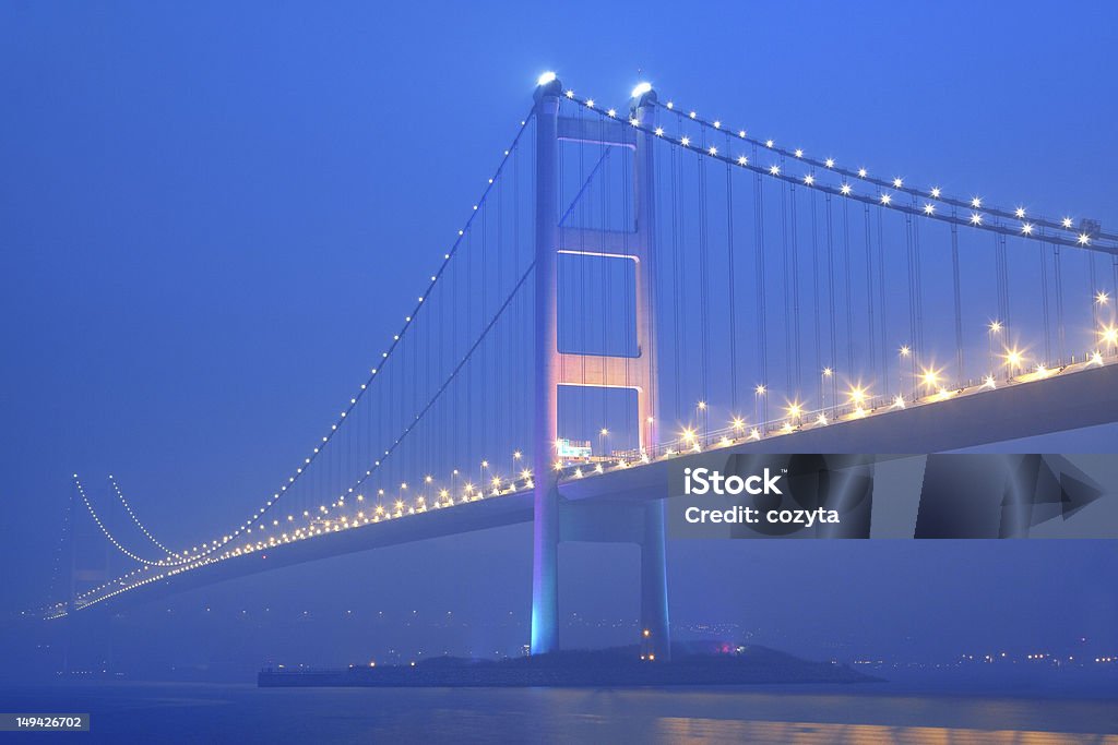 Puente tsing ma - Foto de stock de Agua libre de derechos