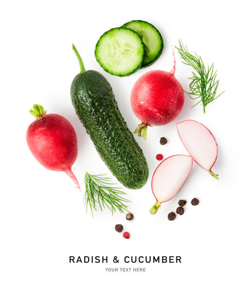 istock Fresh garden vegetables creative layout isolated on white background 1494267410