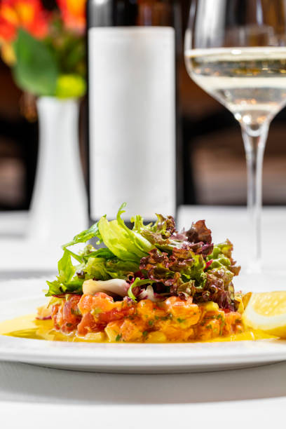 istock Salmon fillet tartare 1494268885