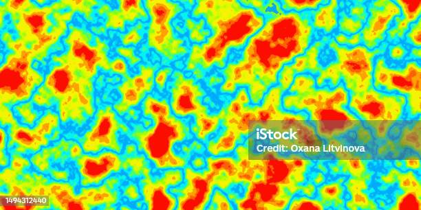 Abstract Heat Map Heat Map Pattern Abstract Vector Thermal Spectrum Stock Illustration ...