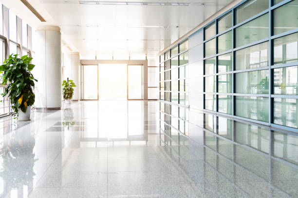 istock Entrance hall of modern office building 1494314430