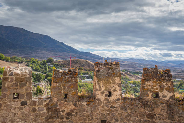 istock walls of a medieval castle from the inside 1494316835