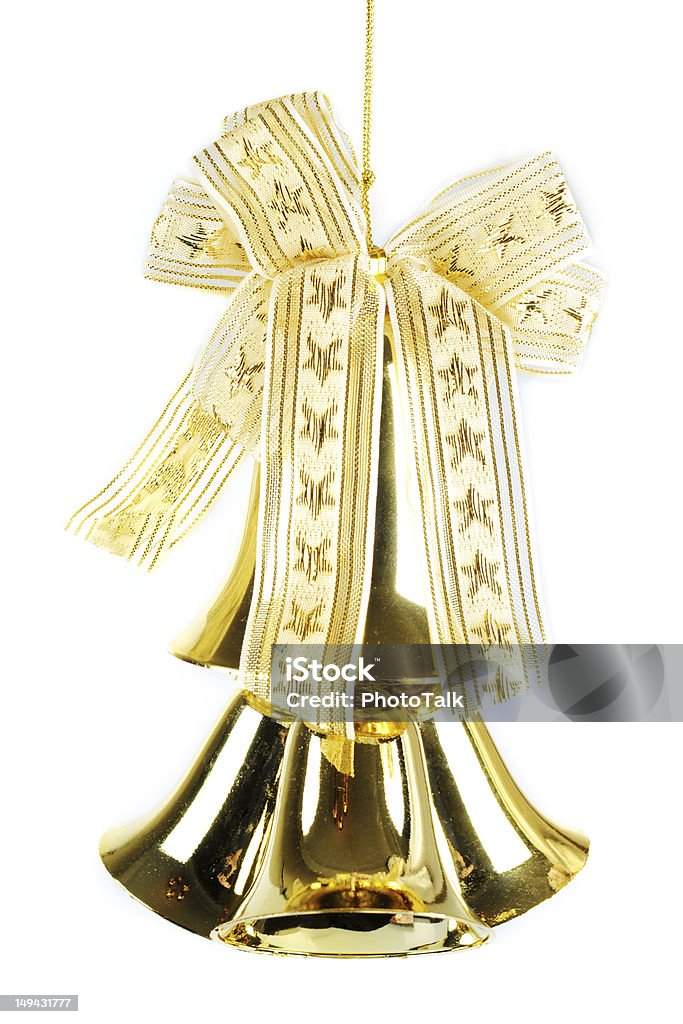 Golden Bell-XL - Lizenzfrei Gold - Edelmetall Stock-Foto