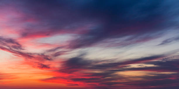 istock Clouds on the sky. Sunset. Weather. 1494319570
