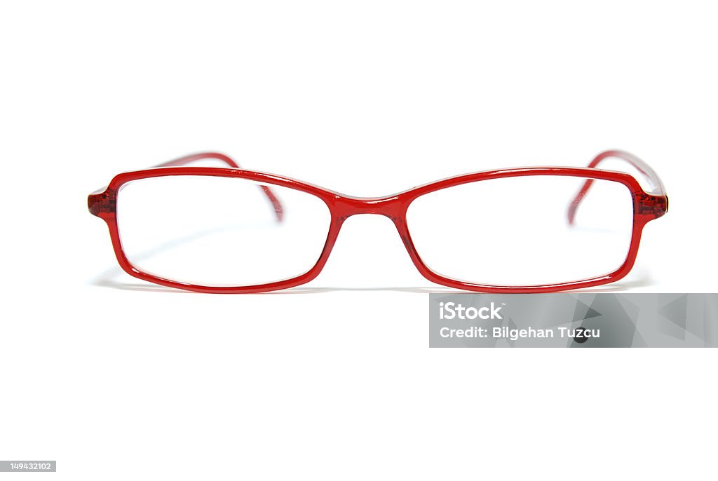 Gafas aislado rojo - Foto de stock de Accesibilidad libre de derechos