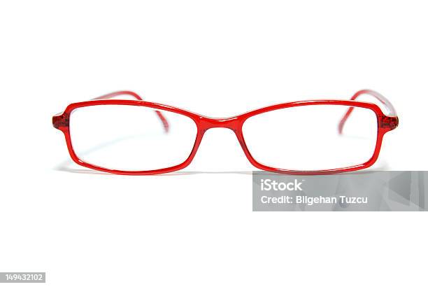 Gafas Aislado Rojo Foto de stock y más banco de imágenes de Accesibilidad - Accesibilidad, Accesorio para ojos, Color - Tipo de imagen