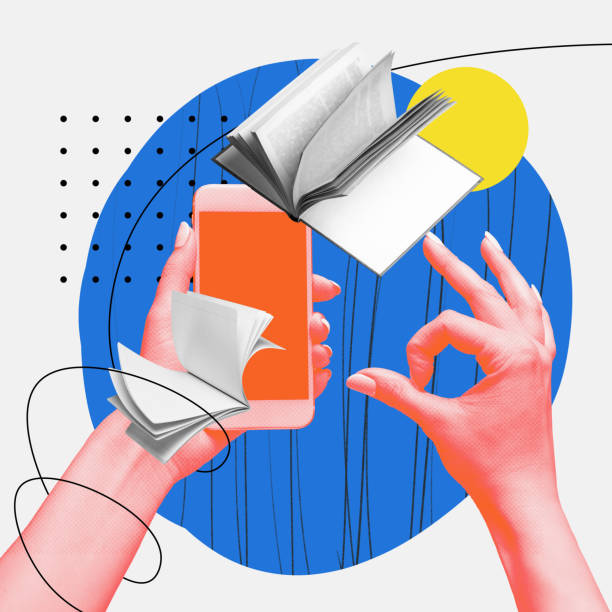 istock Female hand showing gesture of positive approval, using mobile phone and network for studying and information search. Contemporary art collage. 1494321540