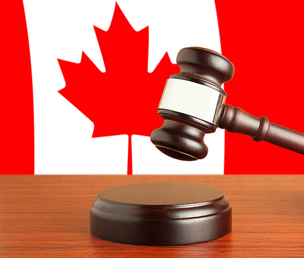 istock Gavel  and Flag of Canada 149432938