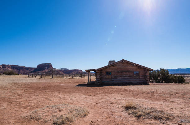 istock Old house in ghost town 1494332940