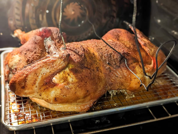 istock Baked turkey for Christmas or New Year 1494339635