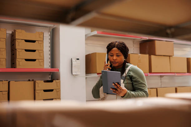 istock African american supervisor having remote conversation 1494341795
