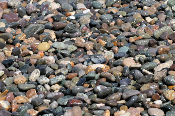 istock wet small pebbles on the beach in Batumi 1494342191