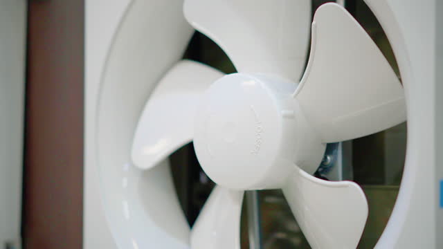 Ventilating fan at home
