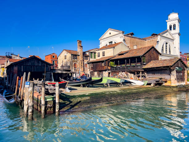 istock Squero di San Trovaso - Boatyard Gondola 1494348275