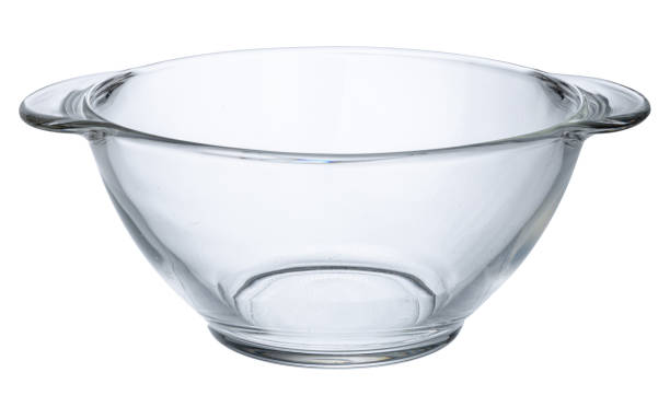 istock Empty glass bowl isolated on white background 1494349658