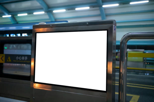 istock Billboards on public transport in the city 1494350966