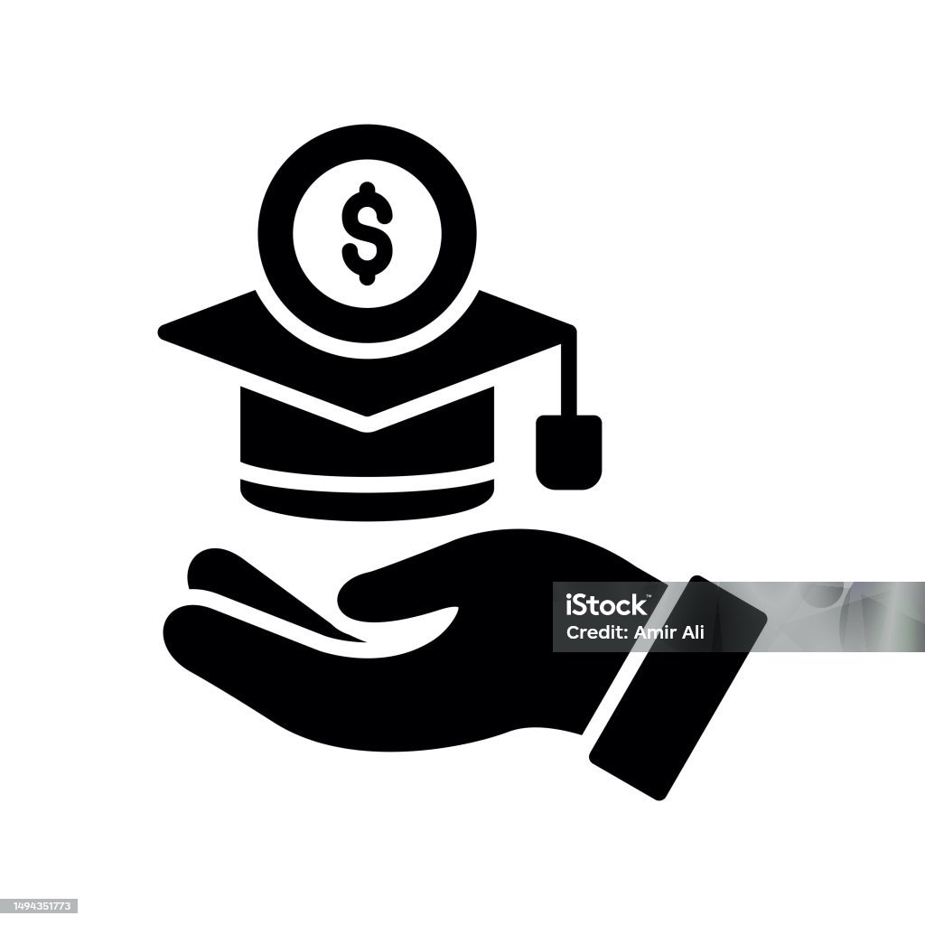 Scholarship Icon Stock Illustration - Download Image Now - Creativity ...
