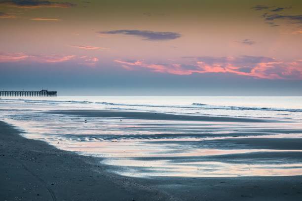 istock View of sea waves breaking beach during susnet 1494360848