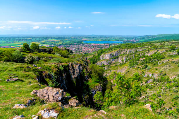 istock Cheddar Gorge Somerset England UK tourist attraction 1494365730