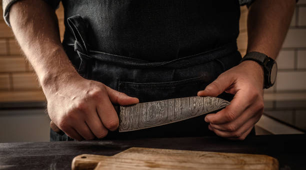 istock Chief with a big knife 1494365875