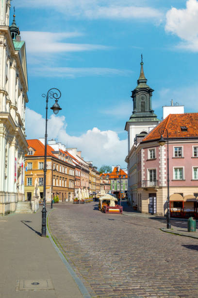 istock Old town street in Warsaw 1494368653