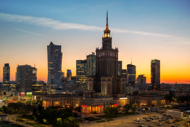 istock Skyscrapers in Warsaw 1494369478