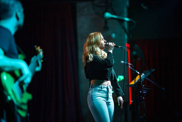 istock Musicians plays music on stage 1494370034