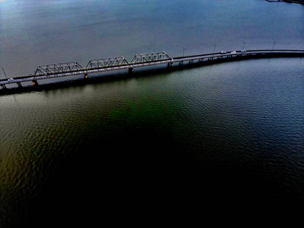 istock Bridge over lake mulwala 1494372556