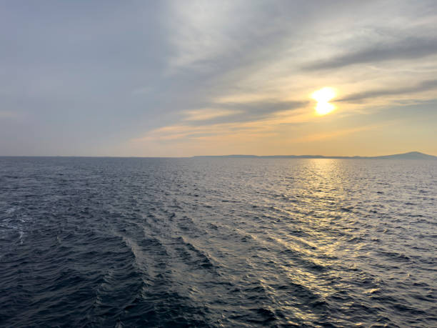 istock Sunset on the sea 1494373925
