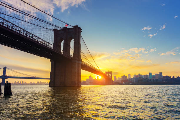 istock View on Brooklyn bridge at sunrise 1494377175
