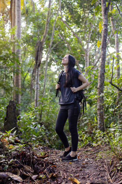 istock Woman in a forest 1494382199