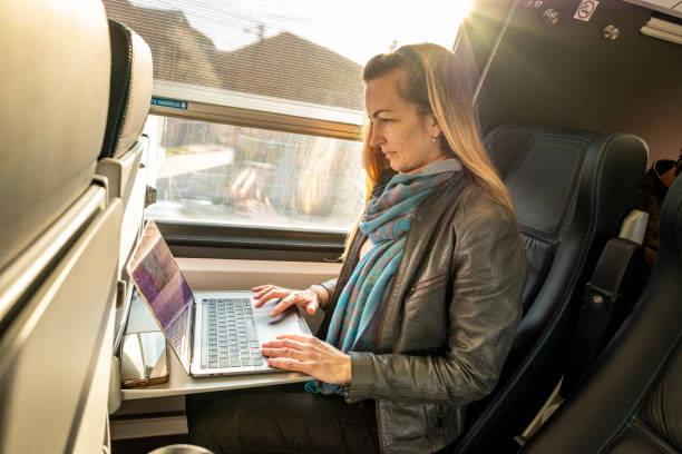 istock the woman is working on the computer 1494391942
