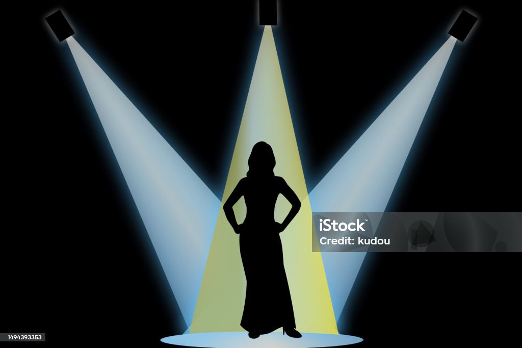 Spotlight Actor Example Spotlight Stock Illustration - Download Image Now - Actor, Adult ...