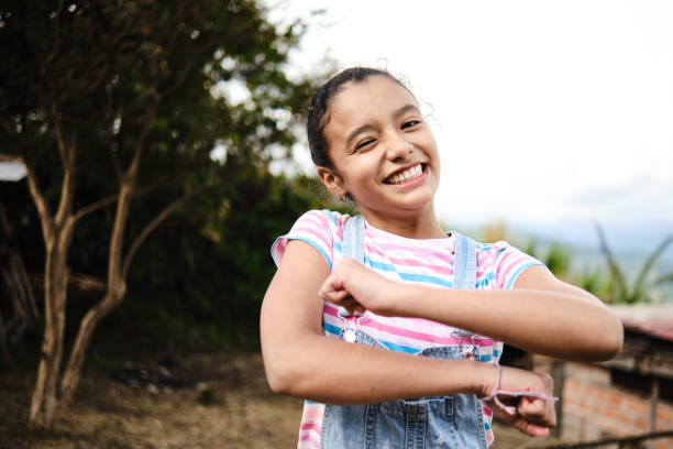 girl woman smiling dancing