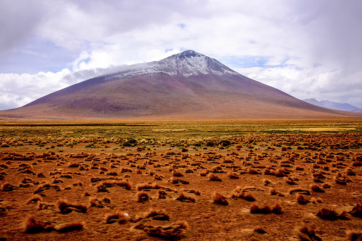 mountain in the Bolivian deserts