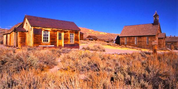 istock Dolan House & Methodist Church - Bodie State Historic Park - CA 1494408623