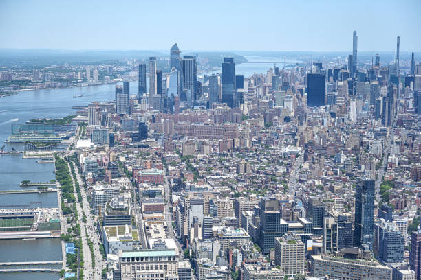 istock Aerial view of Manhattan 1494414629