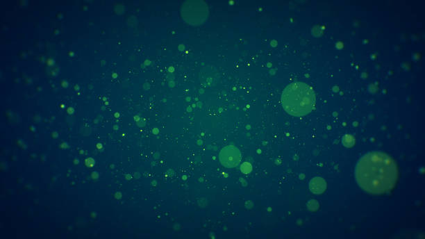 istock Artistic Green Shiny Blurry Focus Circle Optical Bokeh Of Glitter Sparkles Dust Background 1494440234