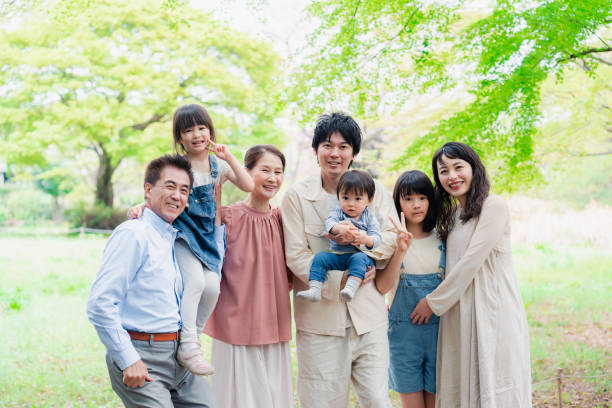 istock A three-generation family living happily with smiles on their faces 1494443064